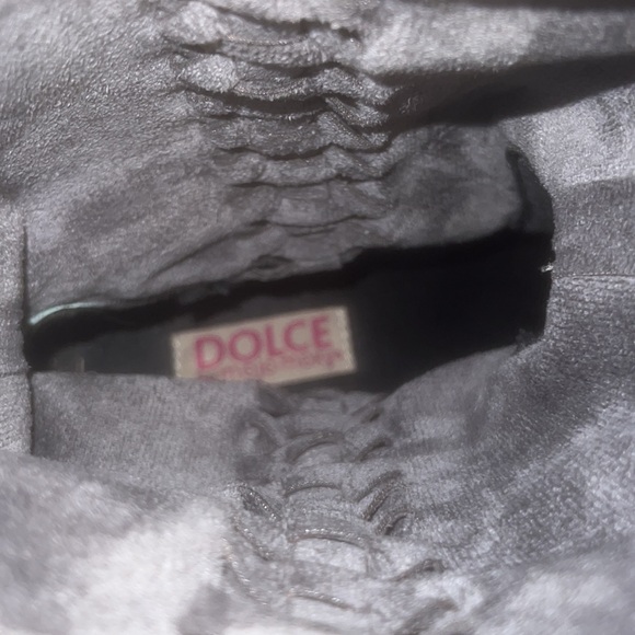 DOLCE by Mojo Moxy Grey Suede Leather Chelsea Ankle Boots Women's 10. - Picture 6 of 7